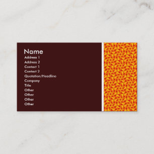 Textur Tone - Terrazzo 07 - Dunkelbraun Visitenkarte