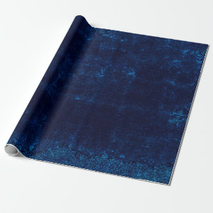 Textur Vintage Dunkelblau Grunge Decoupage Geschenkpapier