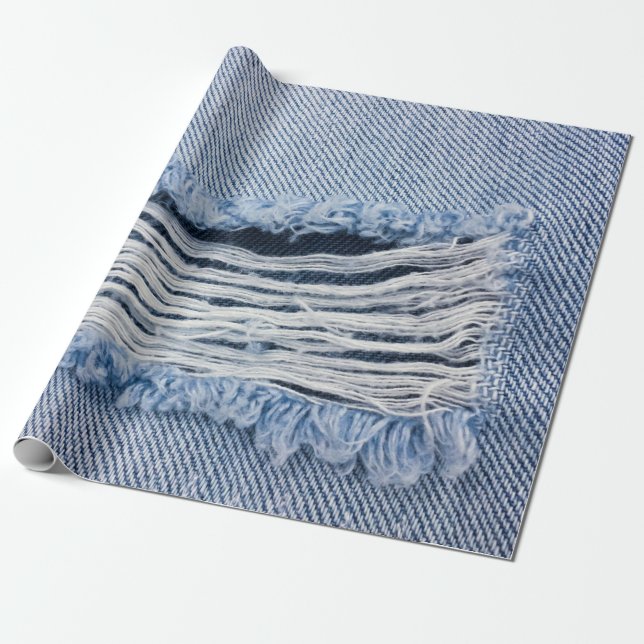 Textur von natürlichem Leinenstoff  Geschenkpapier (Ungerollt)