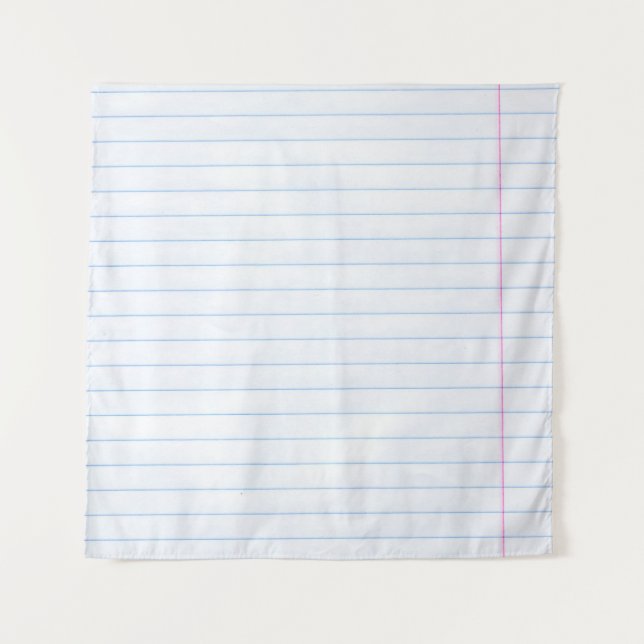 Textur von Notebooks Wandteppich (Vorderseite)