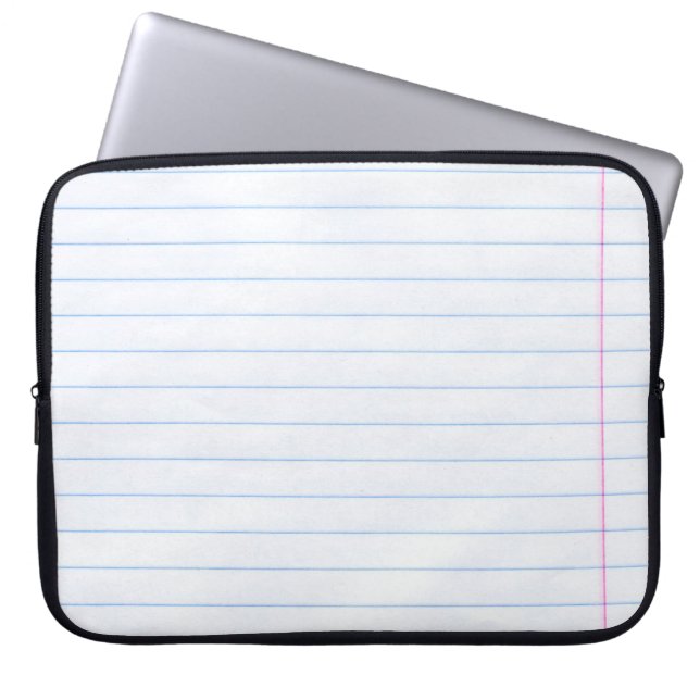 Textur von Papier für Notebooks Laptopschutzhülle (Vorderseite)