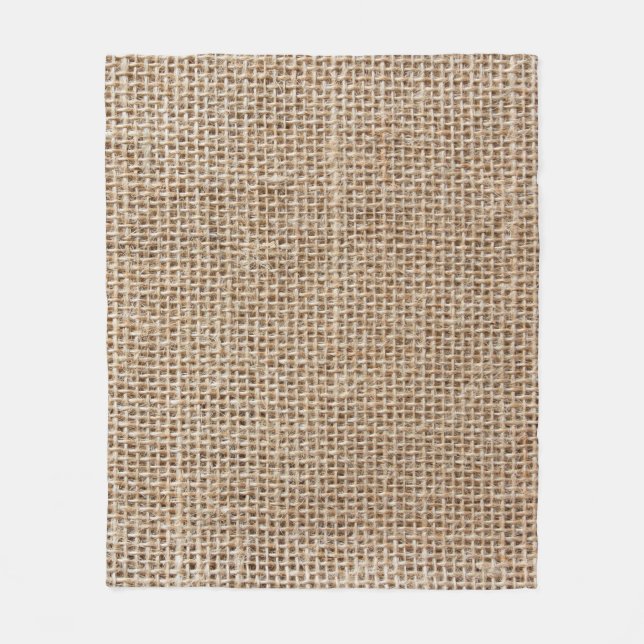 Textur von Rohwäsche Fleecedecke (Vorderseite)