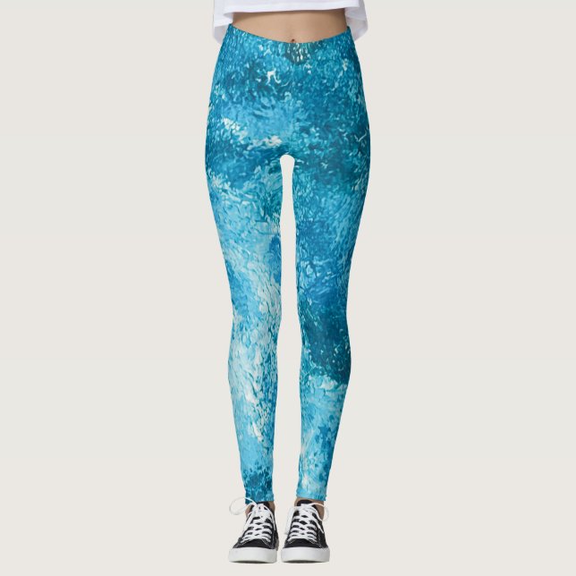 Textura #11 de la obra Cerezas Leggings (Vorderseite)