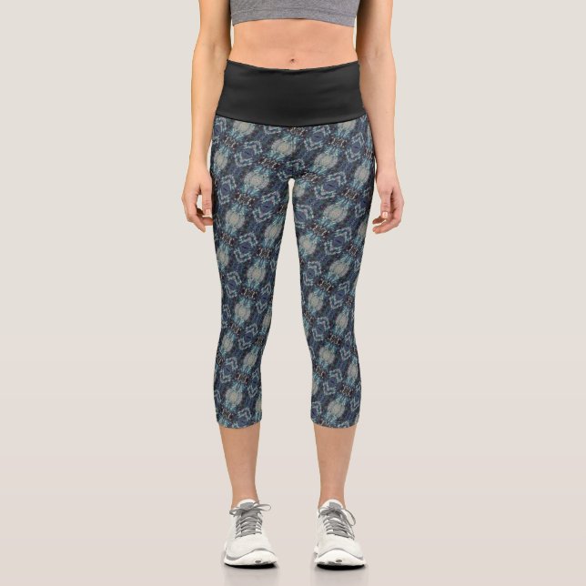 Textura #11 de la obra Maritimo Capri Leggings (Vorderseite)