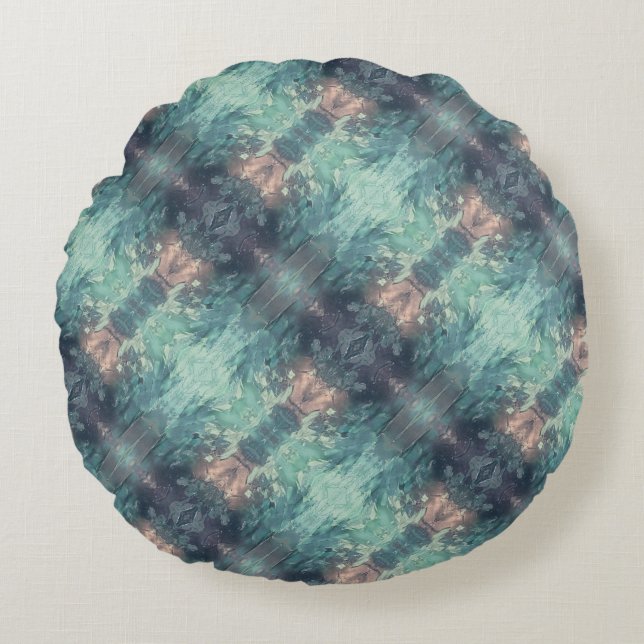 Textura #11 de la obra Nuit Rundes Kissen (Vorderseite)