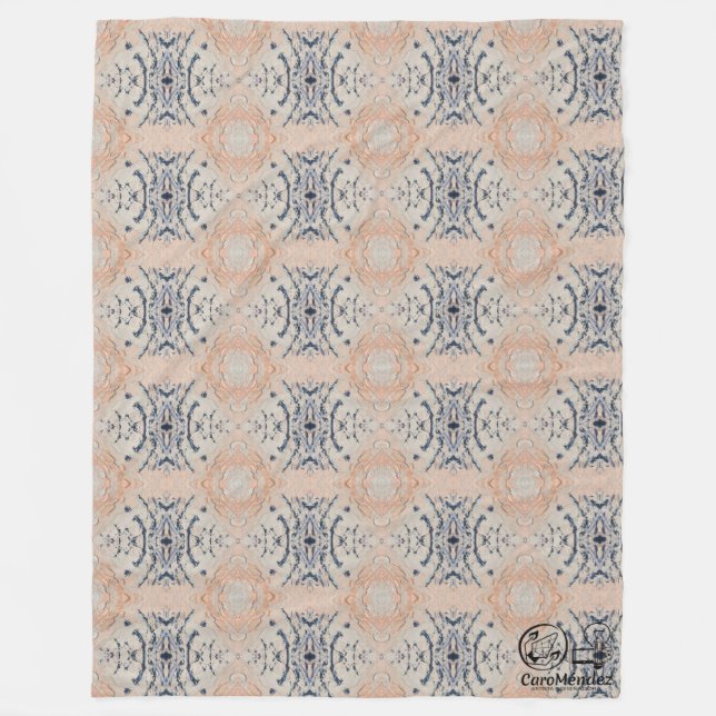 Textura #11 de la obra Viendo a travez de los ojos Fleecedecke (Vorderseite)