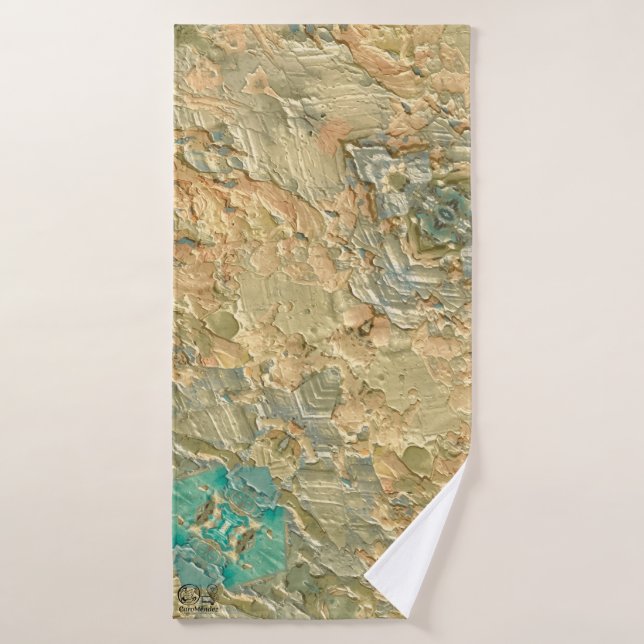 Textura #11 de obra Amanecer Badehandtuch (Badehandtuch)