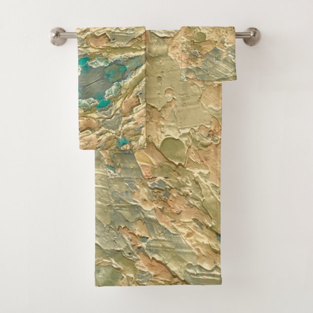 Textura #11 de obra Amanecer Badhandtuch Set (Insitu)