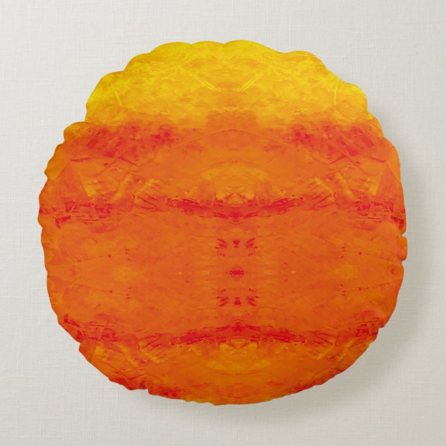 Textura #12 de la obra Fantasía y realidad Rundes Kissen (Vorderseite)