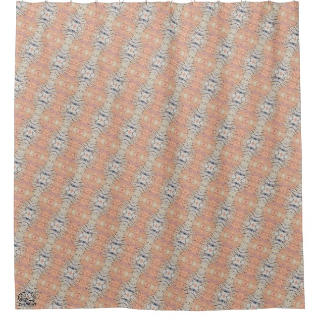 Textura #13 de la obra Viendo a travez de los ojos Duschvorhang (Vorderseite)