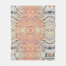 Textura #13 de la obra Viendo a travez de los ojos Fleecedecke