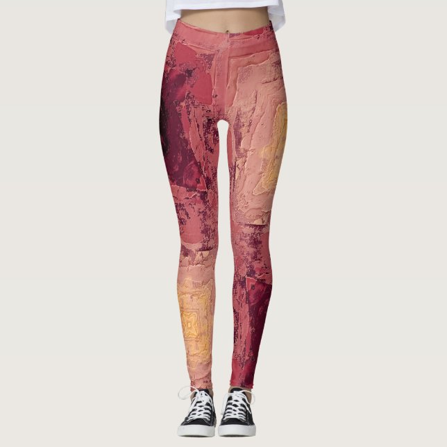 Textura #13 de obra Horizonte Leggings (Vorderseite)