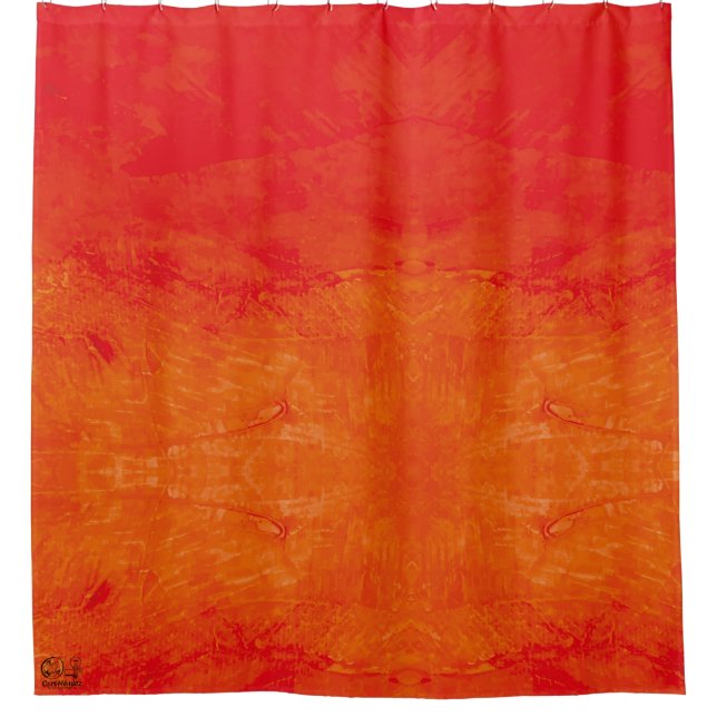 Textura #14 de la obra Fantasía y realidad Duschvorhang (Vorderseite)