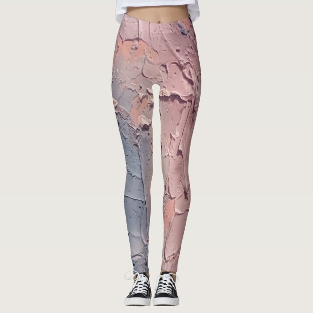 Textura #14 de la obra Viendo a travez de los ojos Leggings (Vorderseite)