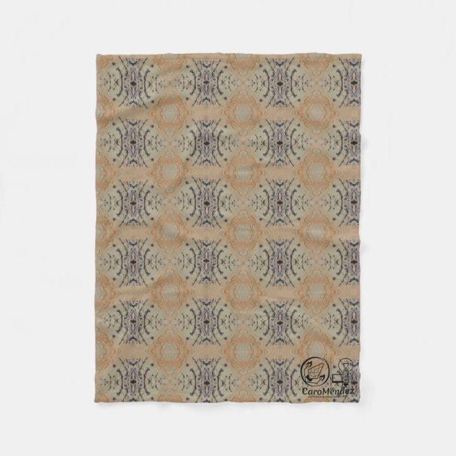 Textura #15 de la obra Viendo a travez de los ojos Fleecedecke (Vorderseite)