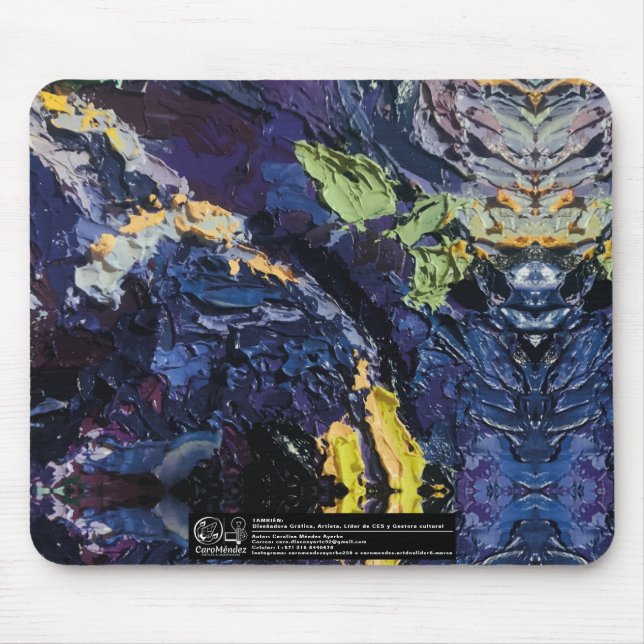 Textura #16 de la obra Maritimo Mousepad (Vorne)