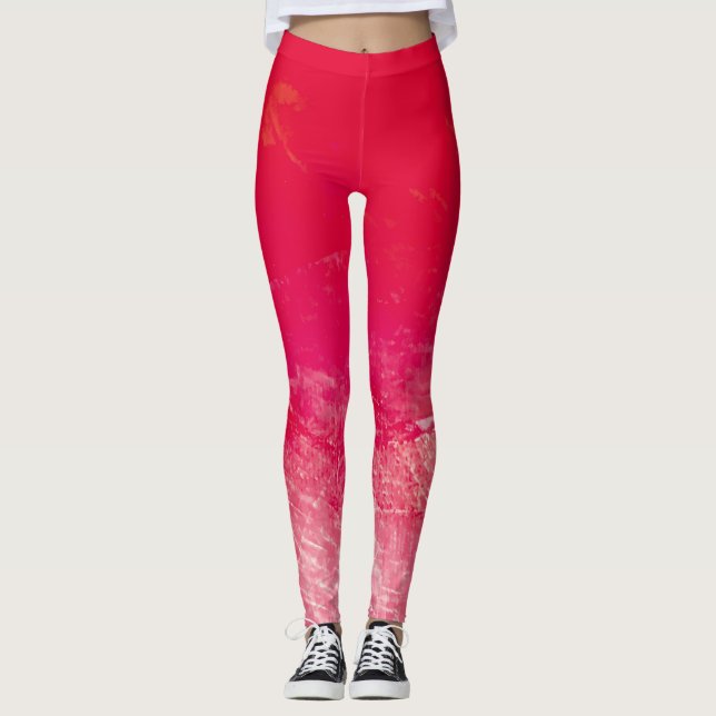 Textura #17 de la obra Fantasía y realidad Leggings (Vorderseite)