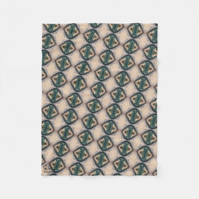 Textura #17 de la obra Viendo a travez de los ojos Fleecedecke (Vorderseite)