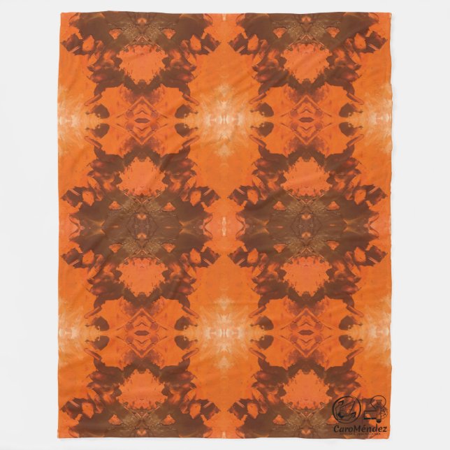 Textura #19 de la obra Nuit Fleecedecke (Vorderseite)