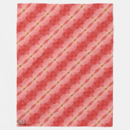 Textura #1 de la obra El corazón de los... Fleecedecke