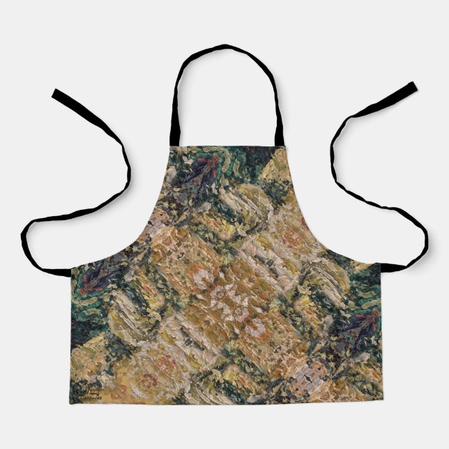 Textura #1 de obra Amanecer Schürze (Vorderseite)