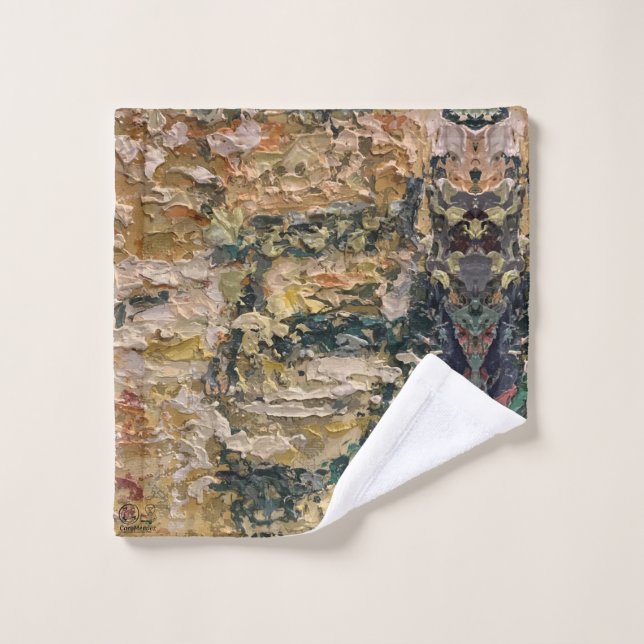 Textura #1 de obra Amanecer Waschlappen (Waschlappen)