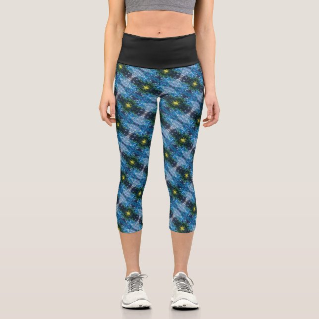 Textura #22 de la obra Maritimo Capri Leggings (Vorderseite)