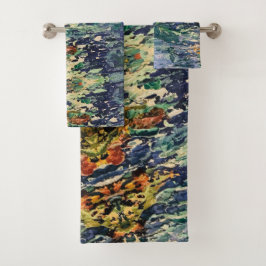 Textura #22 de obra Amanecer Badhandtuch Set