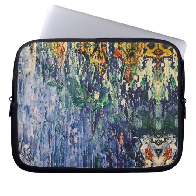  Textura #22 de obra Amanecer Laptopschutzhülle (Vorderseite)