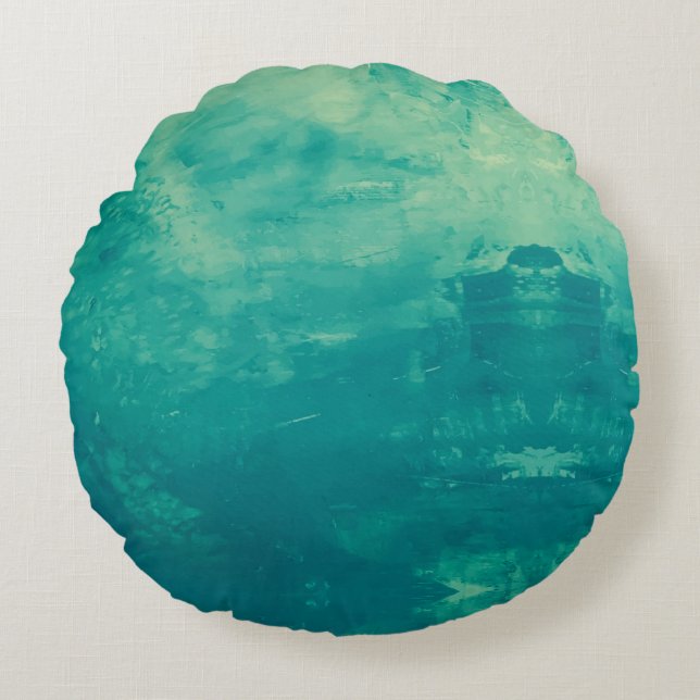 Textura #24 de la obra Nuit Rundes Kissen (Vorderseite)