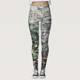 Textura #27 de obra Amanecer Leggings