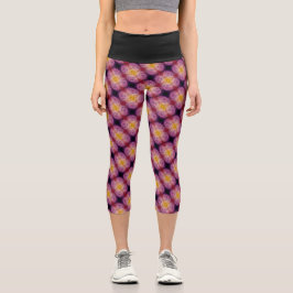 Textura #2.0 de obra Horizonte Capri Leggings