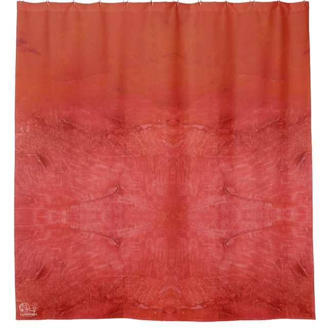 Textura #2 de la obra Fantasía y realidad Duschvorhang (Vorderseite)