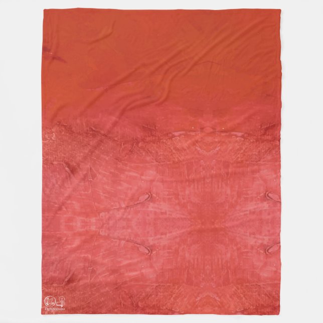 Textura #2 de la obra Fantasía y realidad Fleecedecke (Vorderseite)