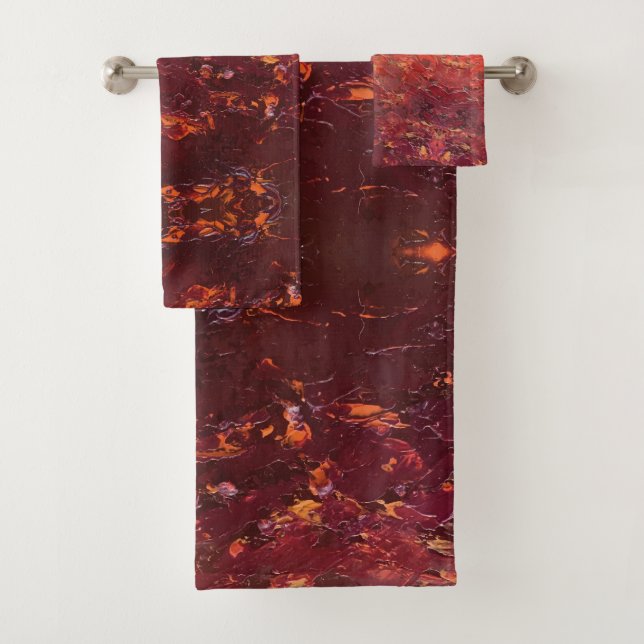 Textura #2 de la obra La puesta del sol Badhandtuch Set (Insitu)