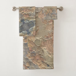 Textura #2 de obra Amanecer Badhandtuch Set