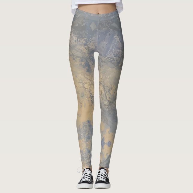 Textura #2 de obra La roca Leggings (Vorderseite)