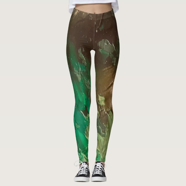 Textura #35 de la obra Nuit Leggings (Vorderseite)