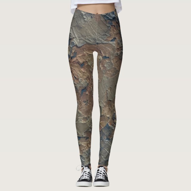 Textura #37 de obra Amanecer Leggings (Vorderseite)