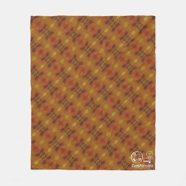 Textura #38 de la obra Nuit Fleecedecke (Vorderseite)