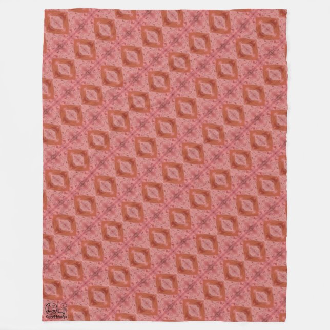 Textura #3 de la obra El corazón de los... Fleecedecke (Vorderseite)