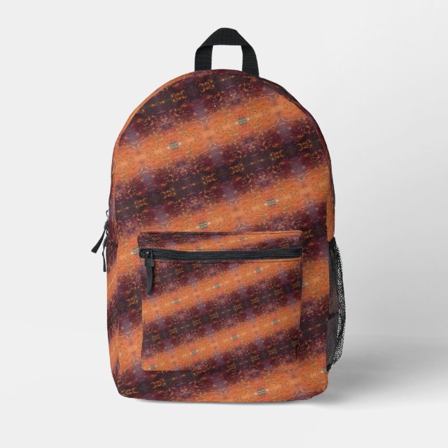 Textura #3 de la obra La puesta del sol Bedruckter Rucksack (Vorderseite)