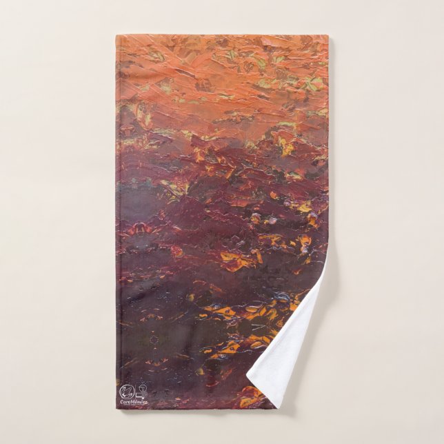 Textura #3 de la obra La puesta del sol Handtuch (Handtuch)