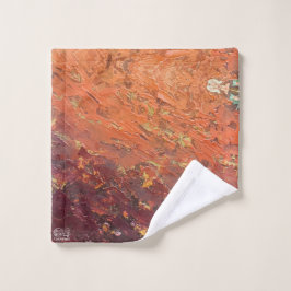 Textura #3 de la obra La puesta del sol Waschlappen