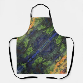 Textura #3 de la obra Maritimo Schürze