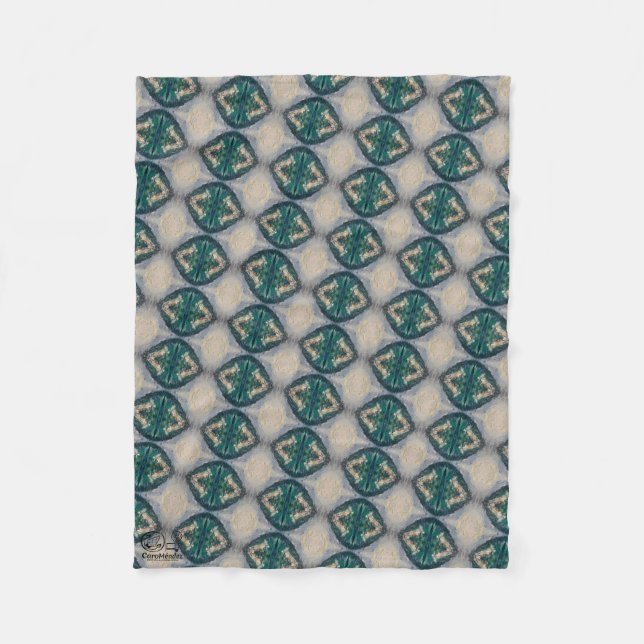 Textura #3 de la obra Viendo a travez de los ojos Fleecedecke (Vorderseite)