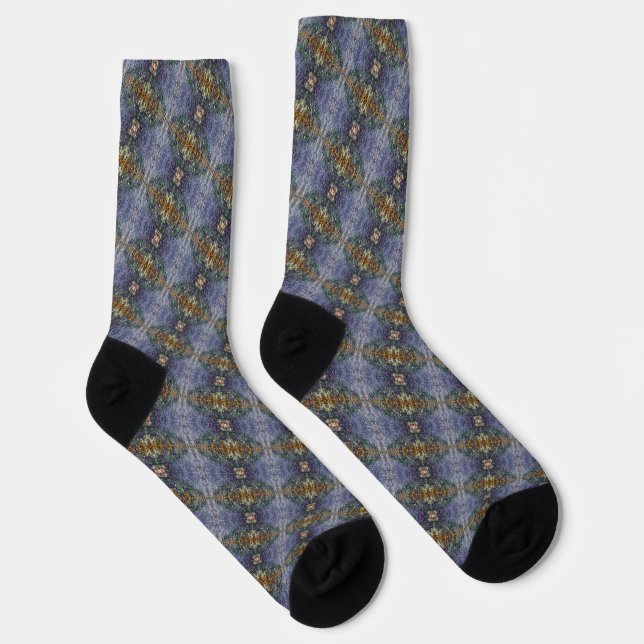 Textura #3 de obra Amanecer Socken (Rechts)