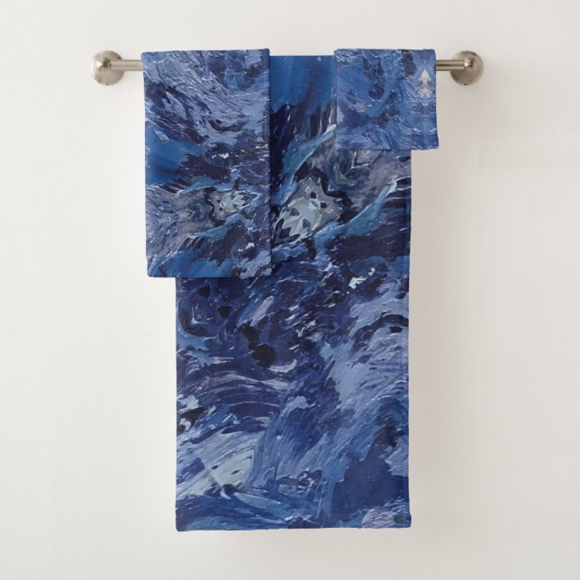 Textura #3 de obra Horizonte Badhandtuch Set (Insitu)