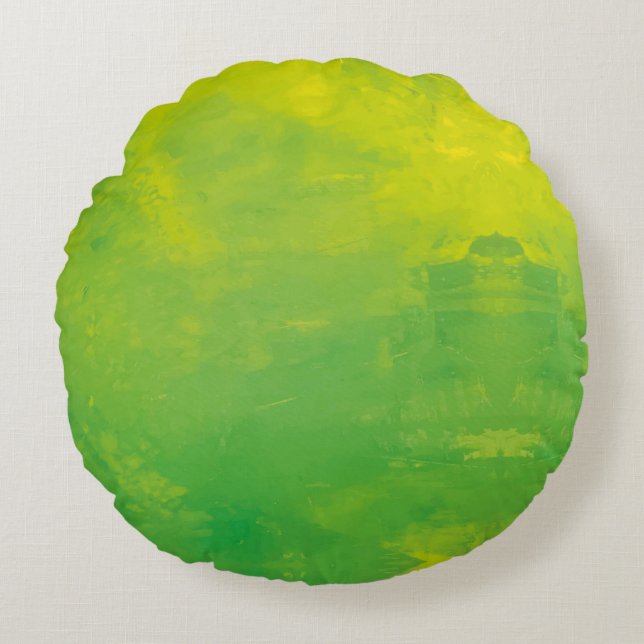 Textura #45 de la obra Nuit Rundes Kissen (Vorderseite)