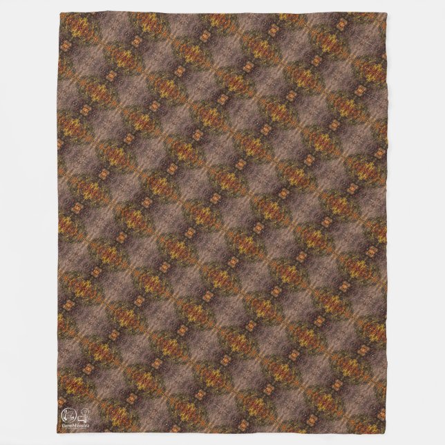  Textura #45 de obra Amanecer Fleecedecke (Vorderseite)